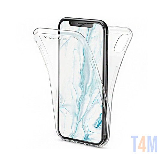 360º Silicon Case for Apple iPhone X/Xs Transparent